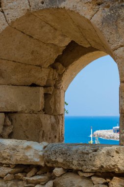 Fortezza, Rethymno, Yunanistan 'daki embriyo. Fortezza (İtalyanca 