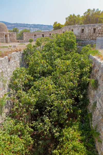 Bastião Ayios Nikalaos Fortezza Rethymno Fortezza Italiano Para Fortaleza Cidadela — Fotografia de Stock