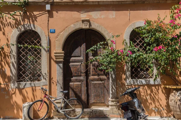 Rethymno Grécia Julho 2016 Old Town Cidade Velha Rethymnon Uma — Fotografia de Stock