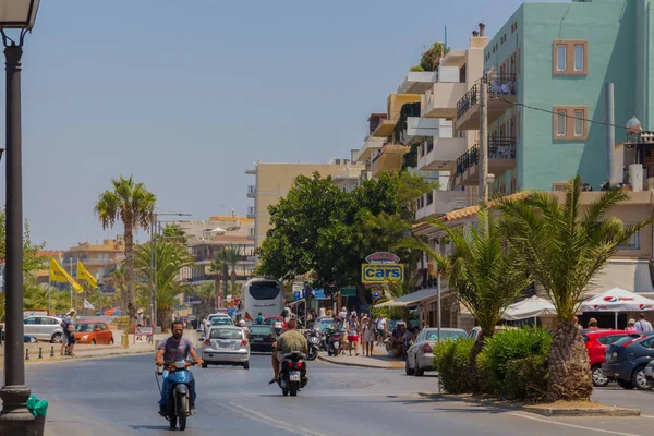 Ρέθυμνο Ελλάδα Αυγούστου 2016 Εμβασμός — Φωτογραφία Αρχείου