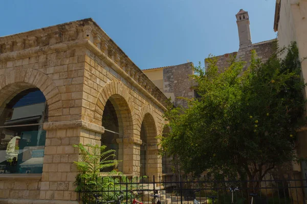 Rethymno Grécia Agosto 2016 Museu Arqueológico Rethymno Rethymno Terceira Maior — Fotografia de Stock