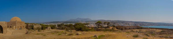 Rethymno Greece 2016 Panoramic View Fortezza — 스톡 사진