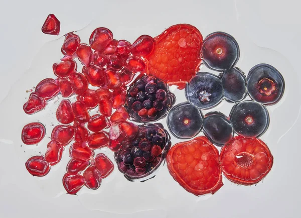 Berry Pomegranate Shot — Stock Photo, Image