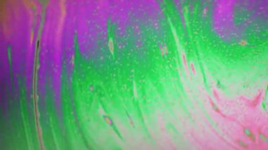Renkli sabun köpüğü hareket yüzey psychedelic arka plan. Renk evren. Konsept sanat tasarımı. Çok renkli arka plan. Soyut desen.