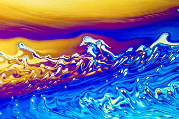 Психоделический Фон Вселенная Цветов Арт Дизайн Разноцветный Фон Абстрактный Шаблон — стоковое фото