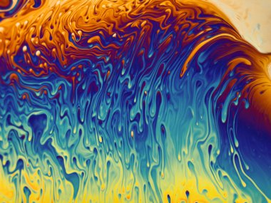 Psychedelic arka plan. Evren çiçek. Konsept sanat tasarımı. Çok renkli arka plan, soyut desen