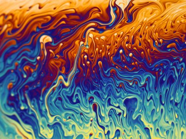 Psychedelic arka plan. Evren çiçek. Konsept sanat tasarımı. Çok renkli arka plan, soyut desen