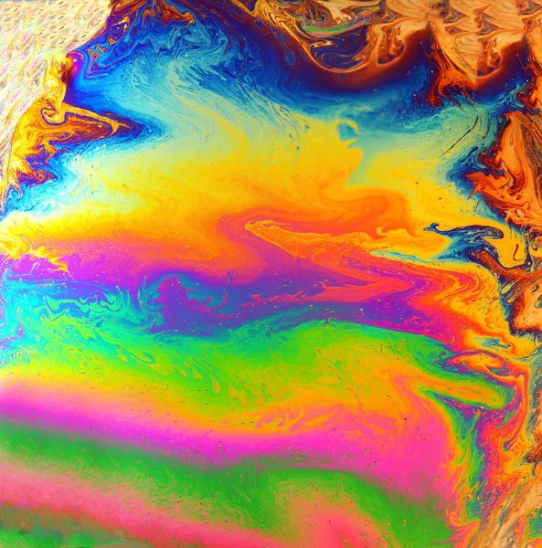 Psychedelic arka plan. Evren çiçek. Konsept sanat tasarımı. Çok renkli arka plan. Soyut desen.