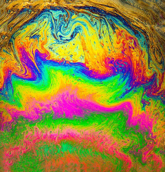Psychedelic arka plan. Evren çiçek. Konsept sanat tasarımı. Çok renkli arka plan. Soyut desen.