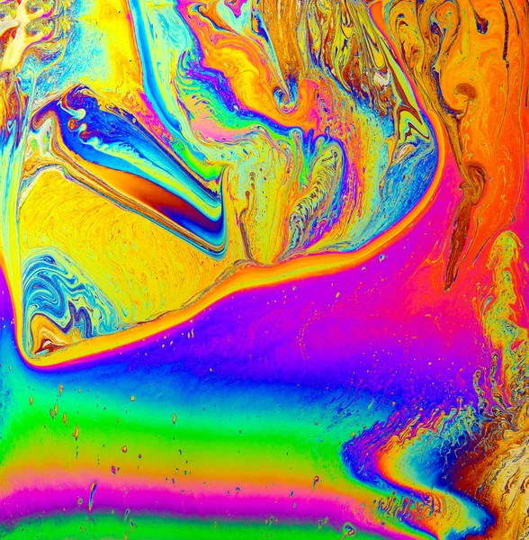 Psychedelic arka plan. Evren çiçek. Konsept sanat tasarımı. Çok renkli arka plan.