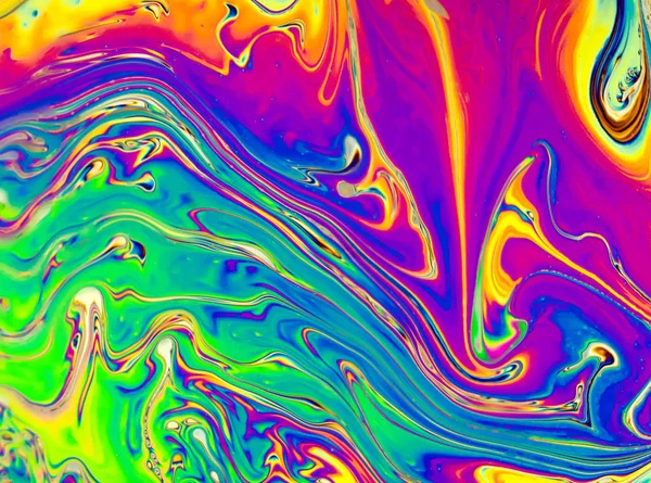 Psychedelic arka plan. Evren çiçek. Konsept sanat tasarımı. Çok renkli arka plan. Soyut desen.