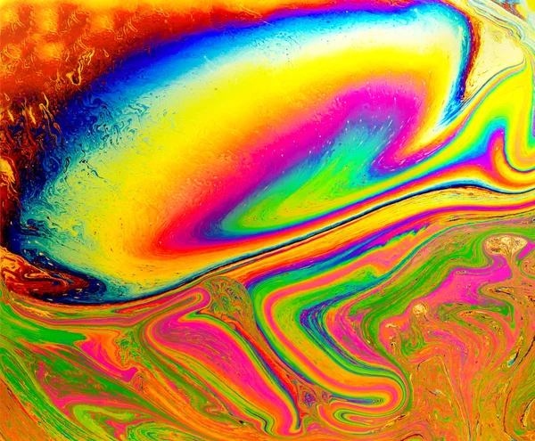 Psychedelic arka plan. Evren çiçek. Konsept sanat tasarımı. Çok renkli arka plan.