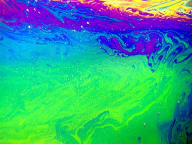 Psychedelic arka plan. Evren çiçek. Konsept sanat tasarımı. Çok renkli arka plan.