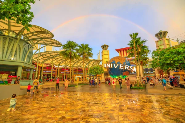 Universal Studios arco iris — Foto de Stock