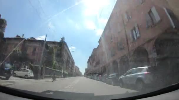 Historické Mazzini avenue — Stock video