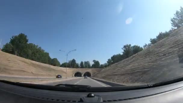 Bologna concessionari auto strada — Video Stock