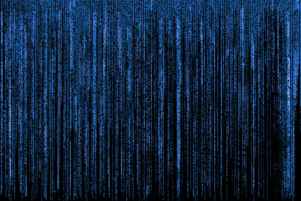 Sfondo matrice blu — Foto Stock