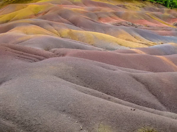 Colored sand dunes — Stock Photo, Image