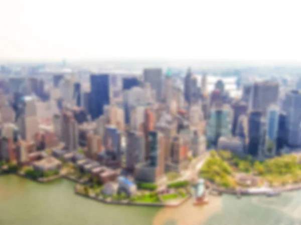 New York helikoptervlucht — Stockfoto