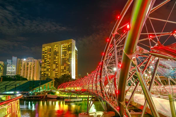 Ponte pedonal de Singapura — Fotografia de Stock