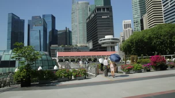 Piazza di Clifford Singapore — Video Stock