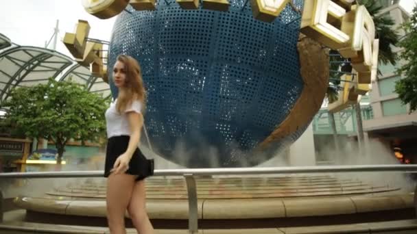 Nuit Universal Studios globe — Video