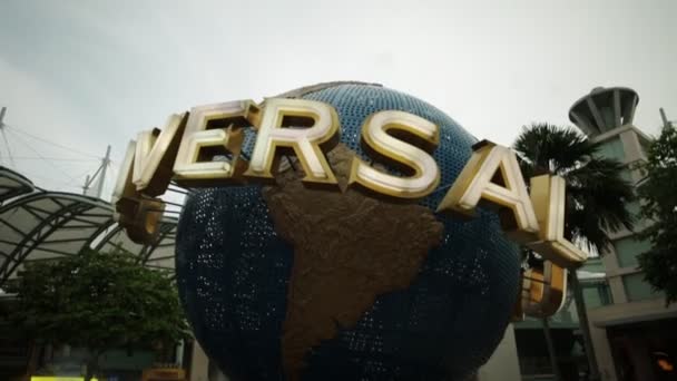 Sentosa Universal Studios — Stock video