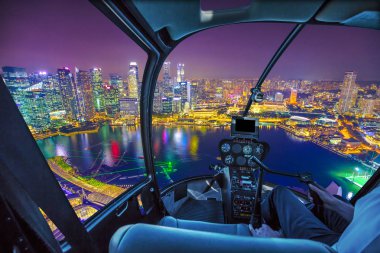Marina bay helikopter