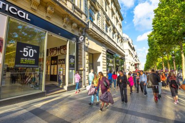 Champs Elysees alışverişi