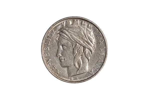 Italian 100 lire coin — Φωτογραφία Αρχείου