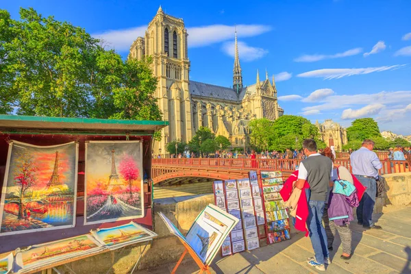 Turismo em Paris — Fotografia de Stock