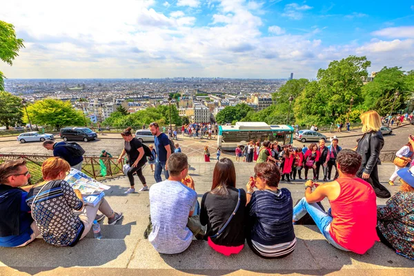 Paris Montmartre skyline — Stock Photo, Image