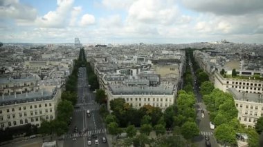 Arc de Triomphe aerial