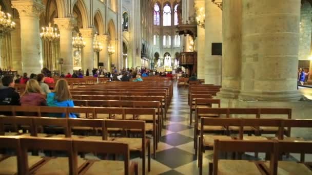 Intérieur Notre Dame — Video