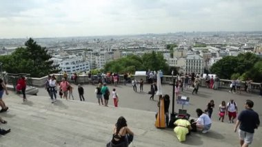 Paris Montmartre manzarası