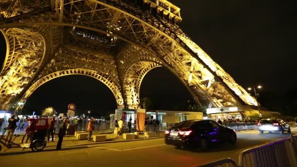 Eiffeltoren van Parijs — Stockvideo