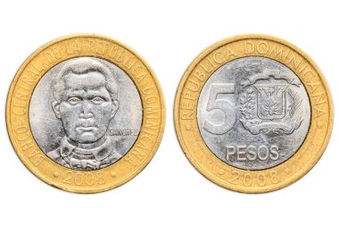 Çift Dominik beş peso