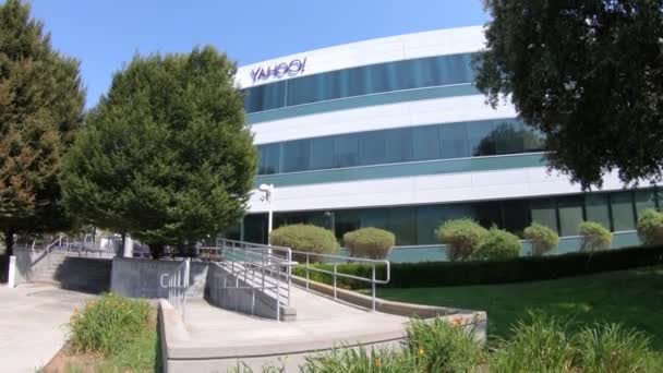 Yahoo Силіконовій долині — стокове відео