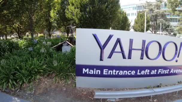 Yahoo 701 erste allee — Stockvideo