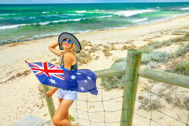 Perth Beach'te atlama