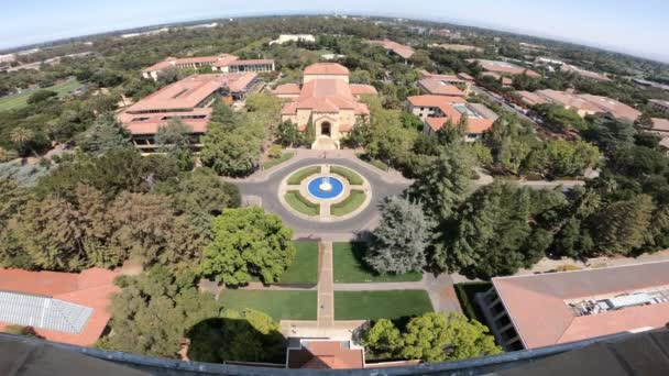 Стенфордський університет Панорама — стокове відео