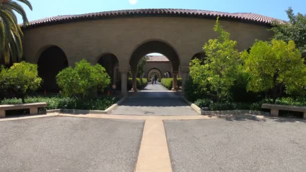 Arco do portão de Stanford — Vídeo de Stock