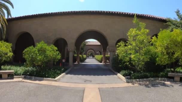 Puerta de Stanford Palo Alto — Vídeos de Stock