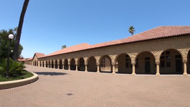 Stanford University, Kalifornien — Stockvideo