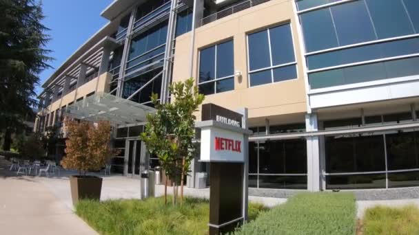 Netflix Campus Califórnia — Vídeo de Stock