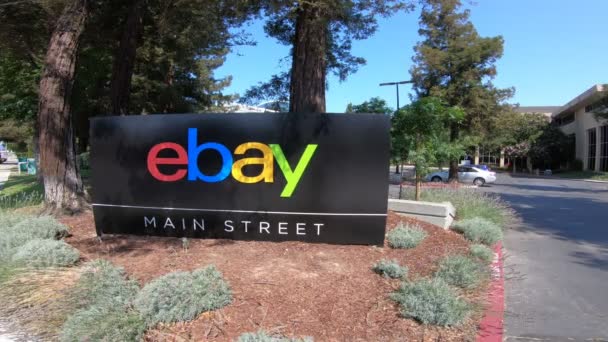 EBay ana cadde şarkı — Stok video