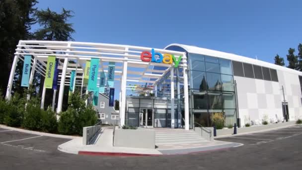 Sede de Ebay Californian — Vídeo de stock