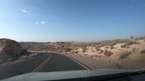 Regenboog Vista Road rijden — Stockvideo