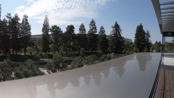 Apple Park new HQ — Stock Footage Apple Park new HQ Video Clip