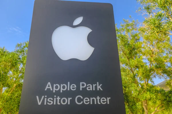 Apple Park işareti — Stok fotoğraf